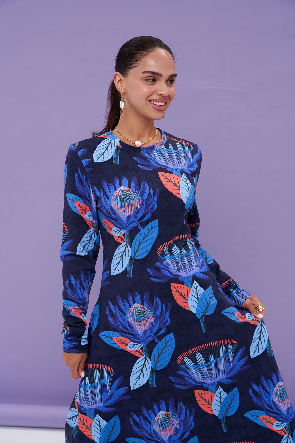Midnight Bloom Dress
