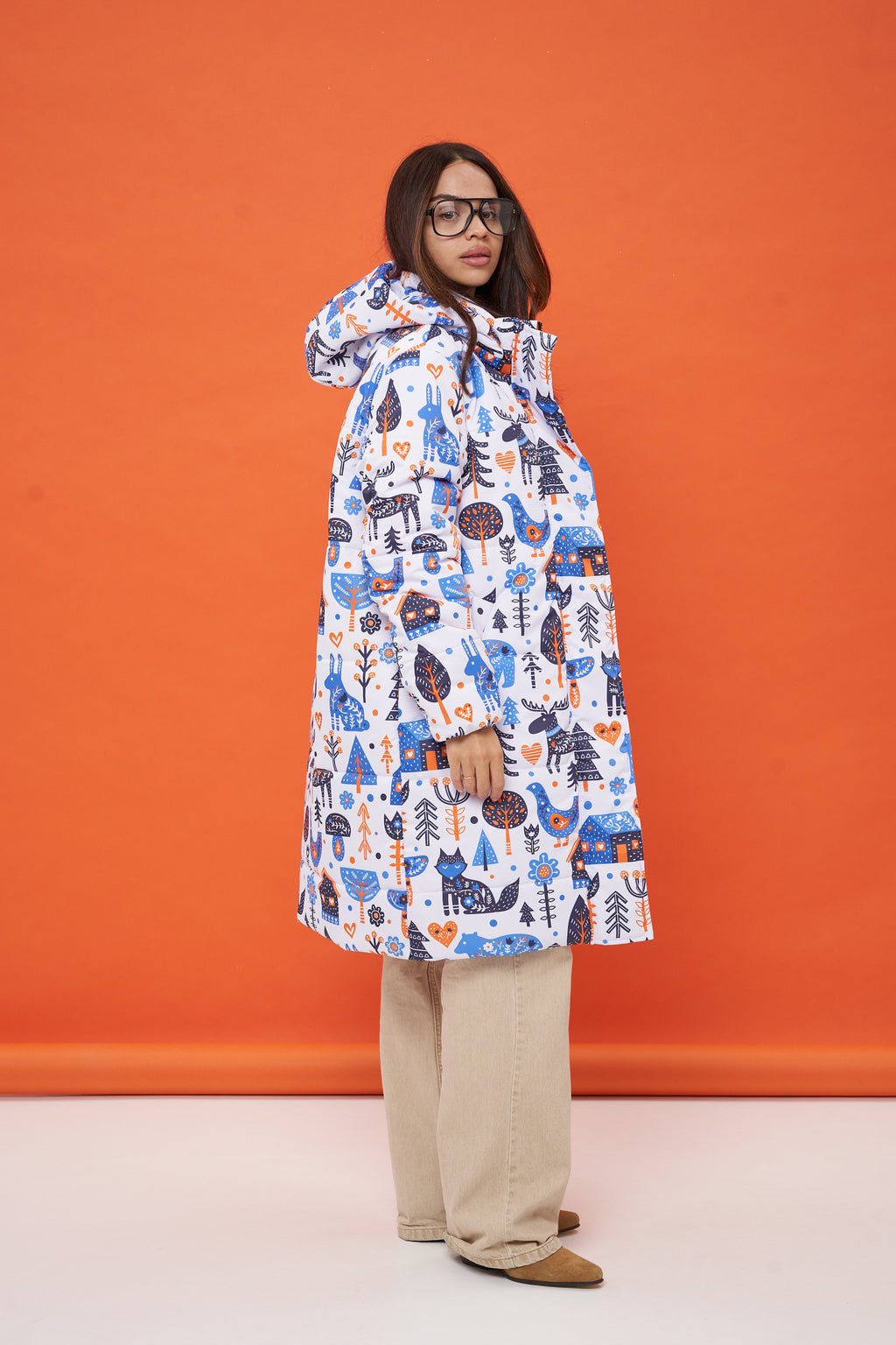 Nordic Forest Winter Coat