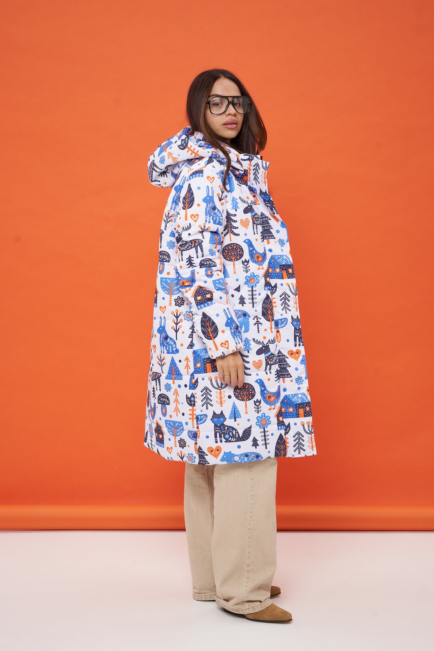 Nordic Forest Winter Coat