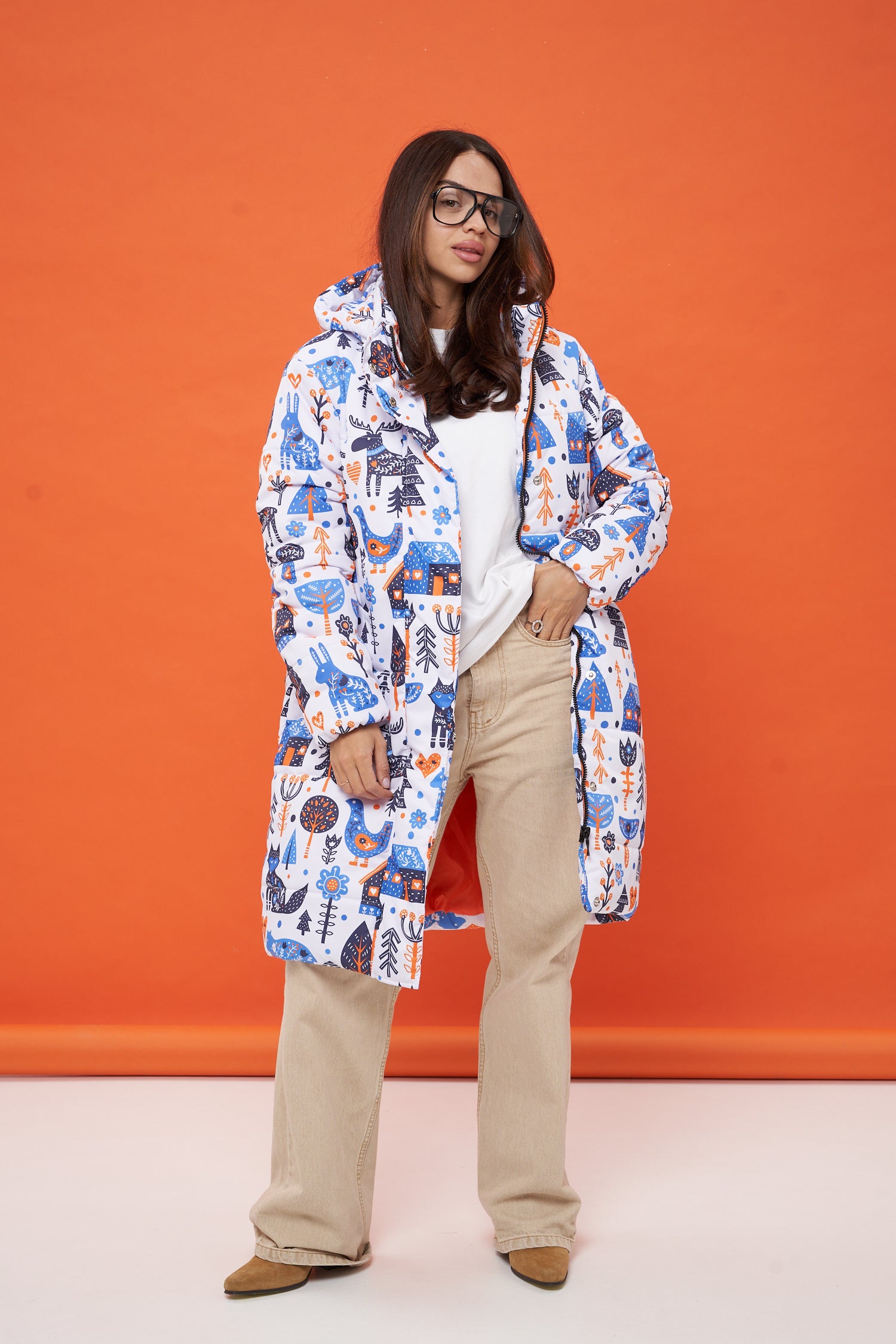 Nordic Forest Winter Coat