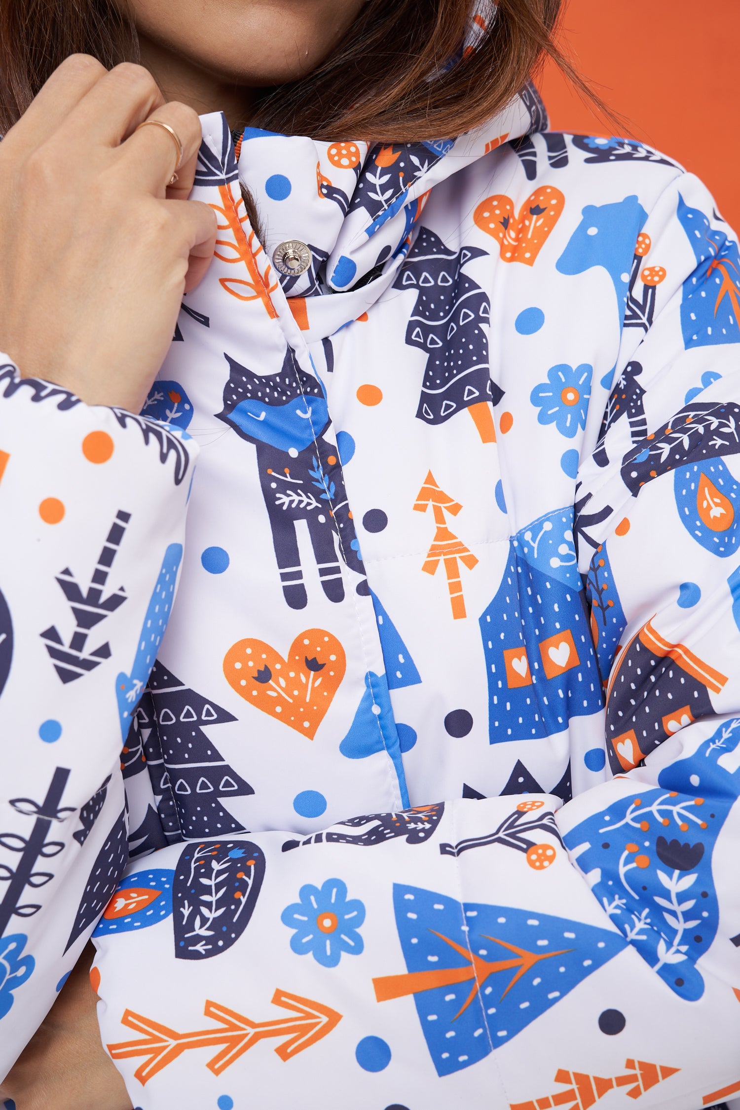 Nordic Forest Winter Coat