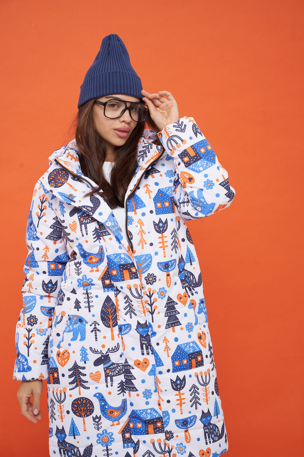 Nordic Forest Winter Coat