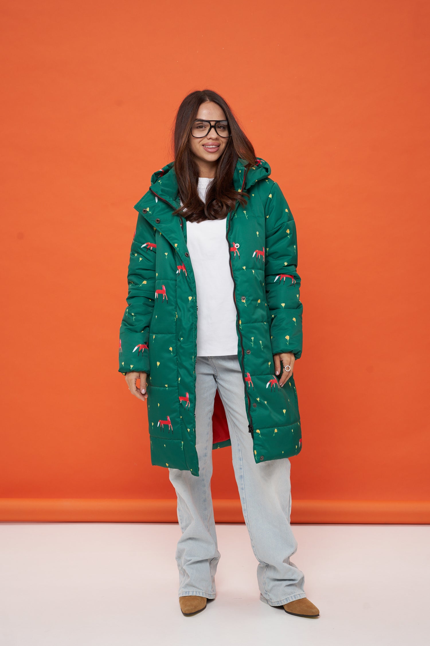 Forest Fox Winter Coat