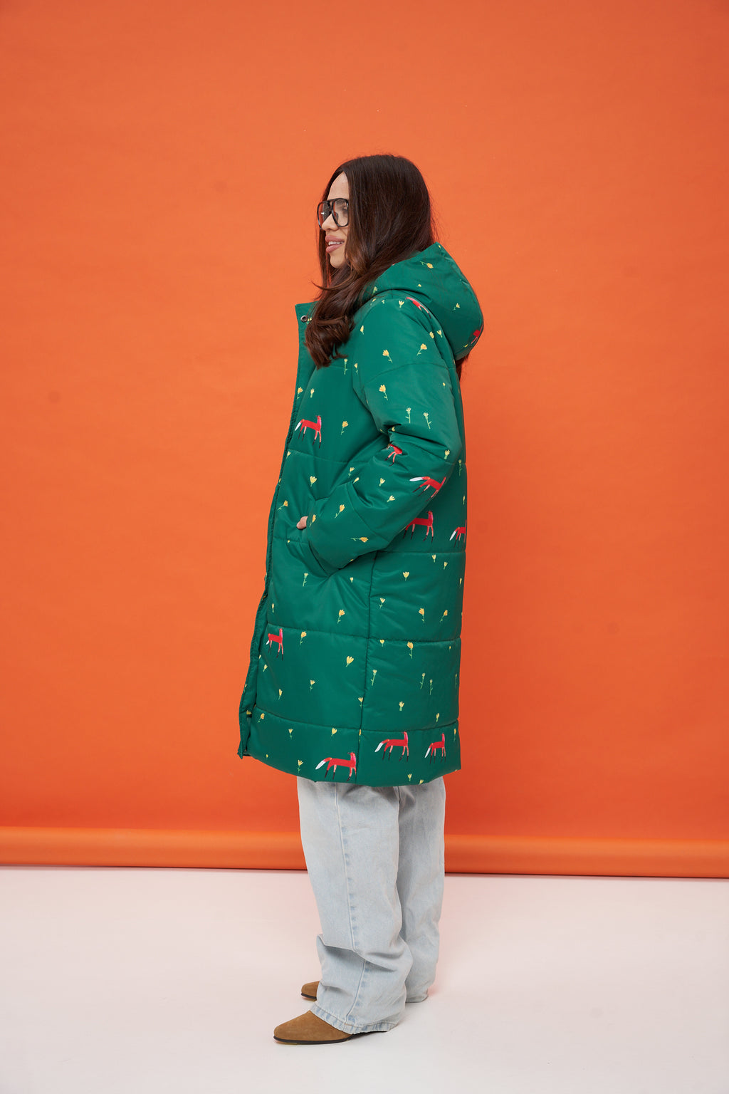 Forest Fox Winter Coat