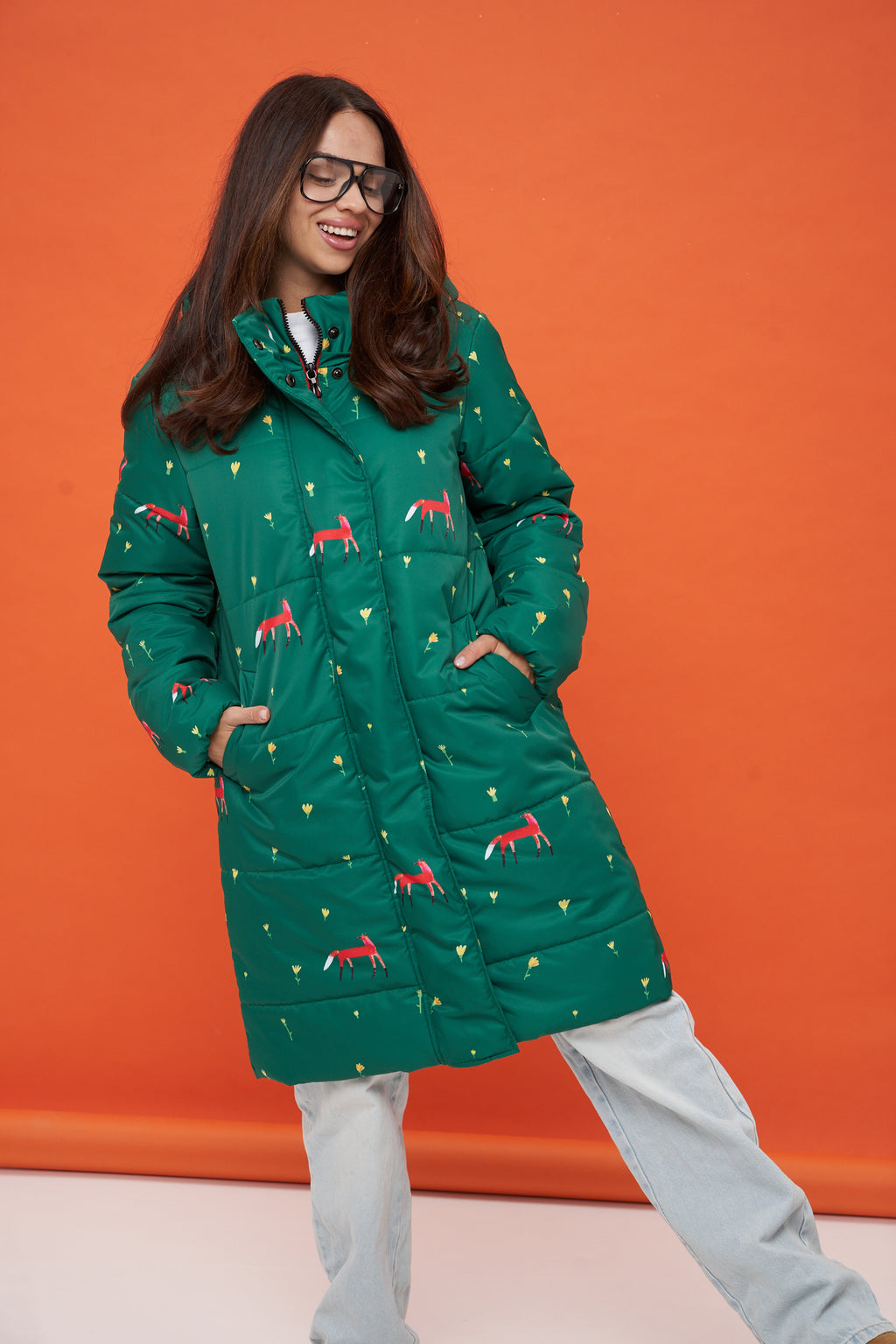 Forest Fox Winter Coat