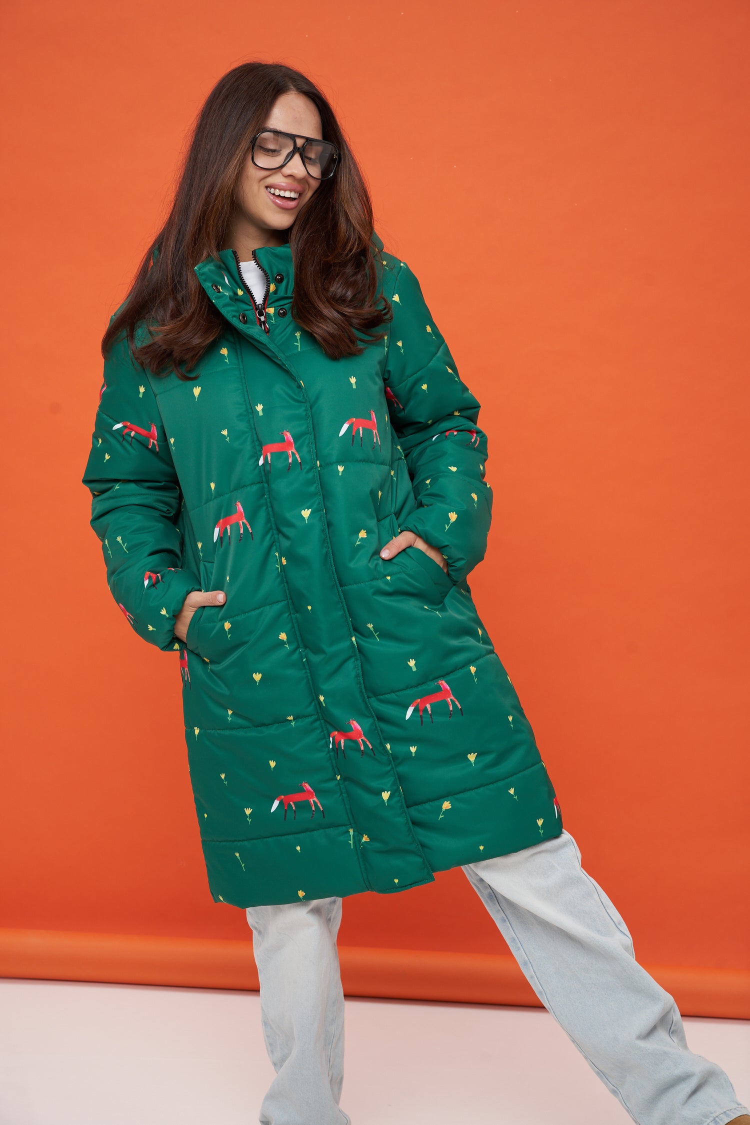 Forest Fox Winter Coat