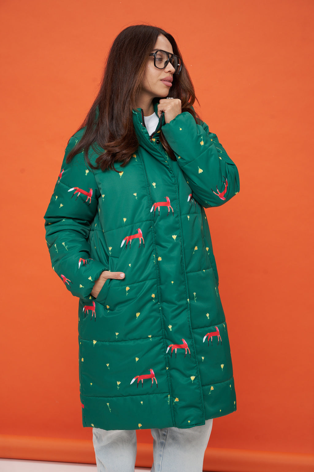 Forest Fox Winter Coat