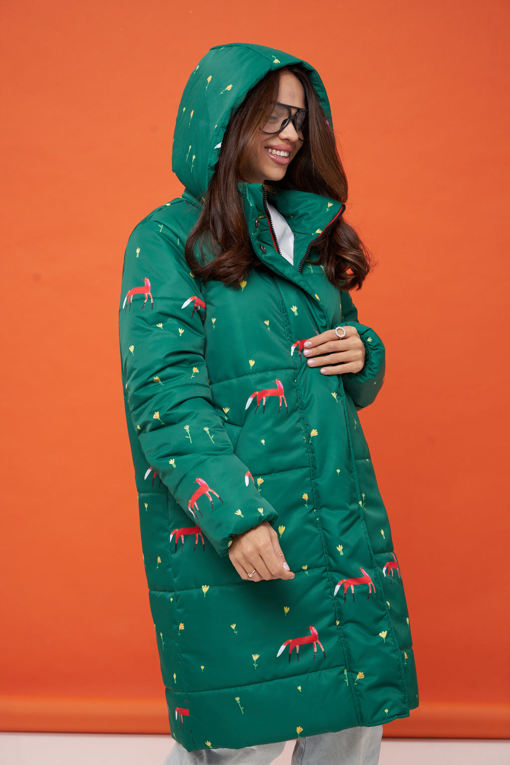 Forest Fox Winter Coat