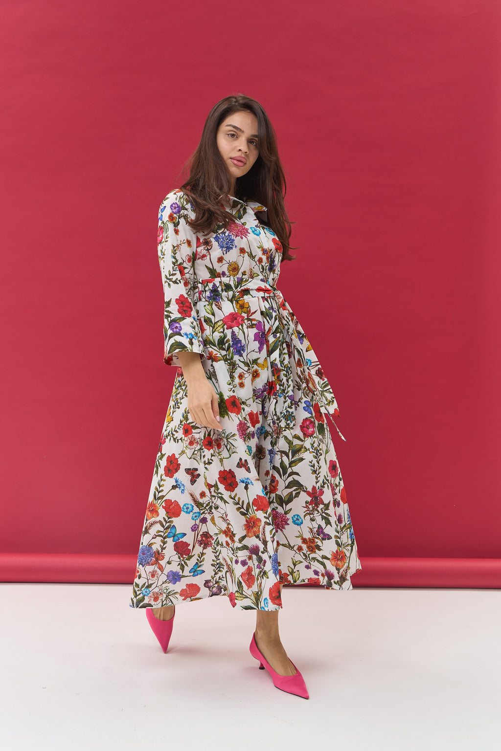 Wild Meadow Cotton Dress
