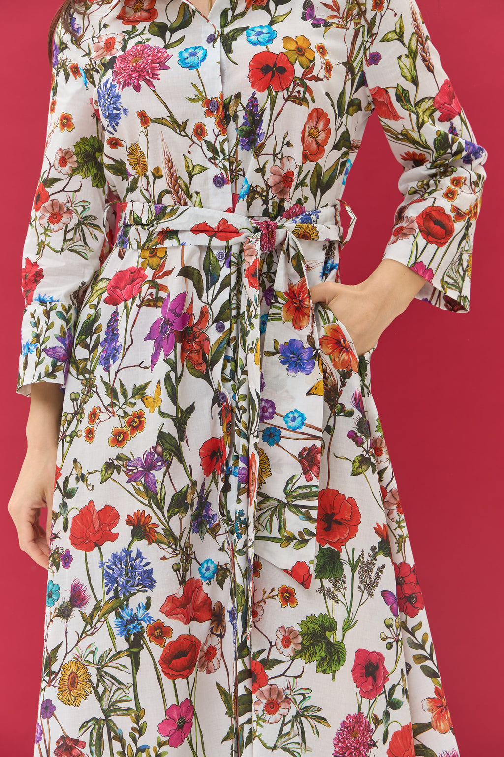 Wild Meadow Cotton Dress