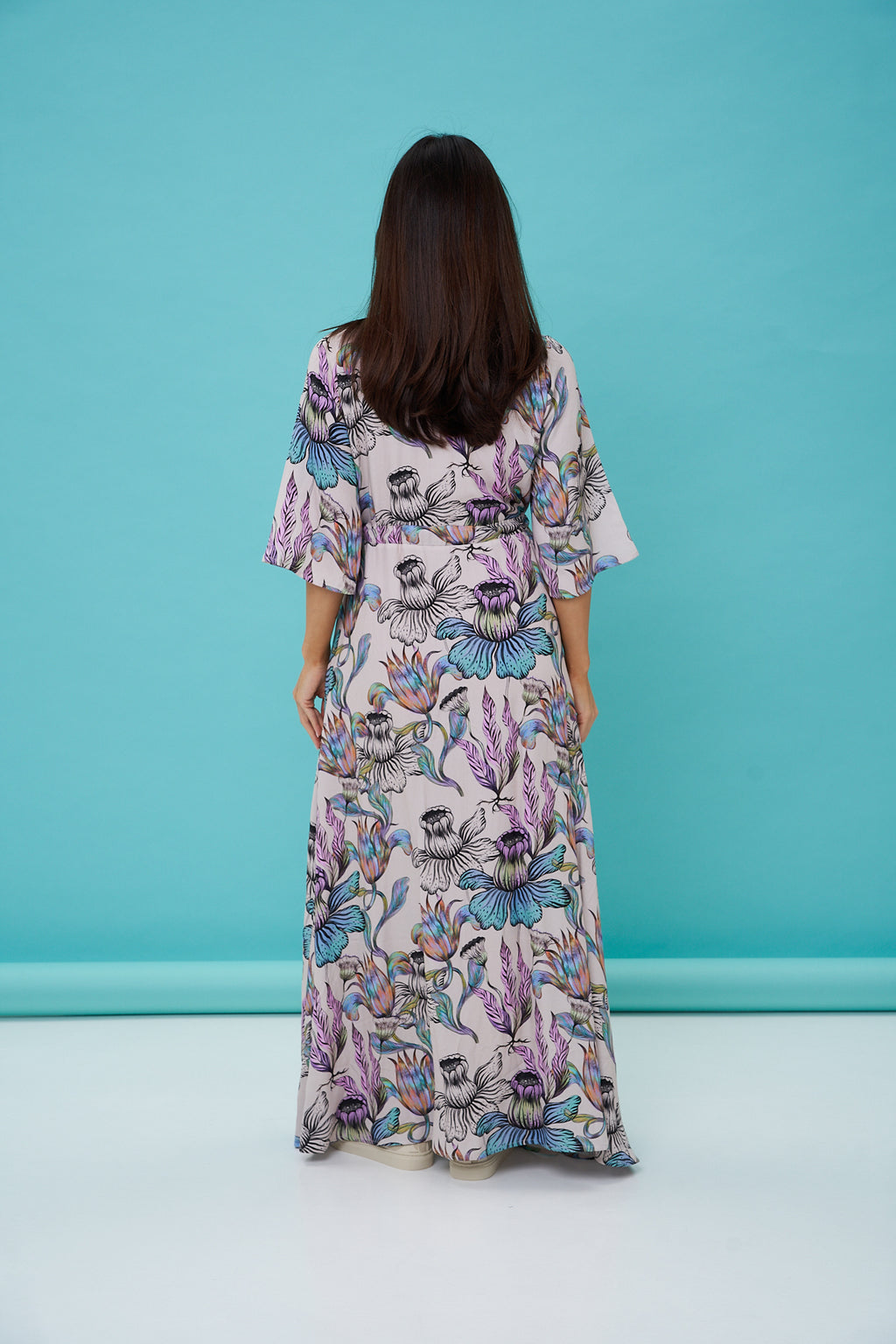 Wild Bloom Maxi Dress