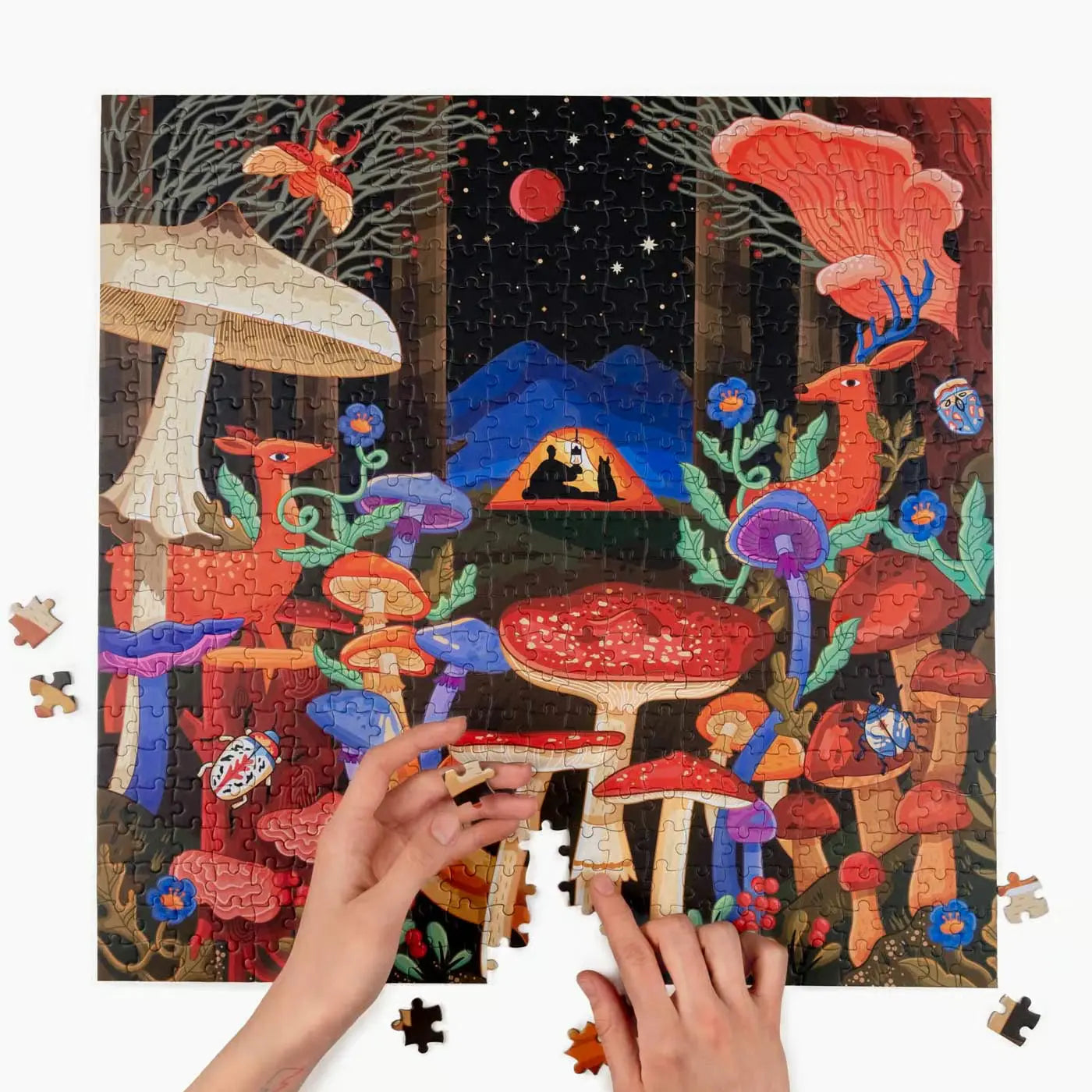 wonder forest 529 piece jigsaw puzzle