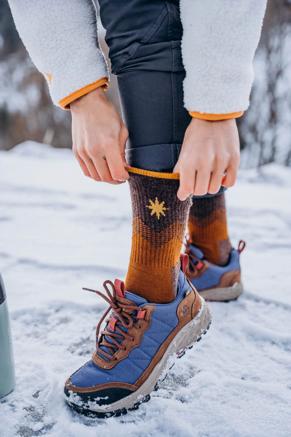 merino wool hiking socks trek