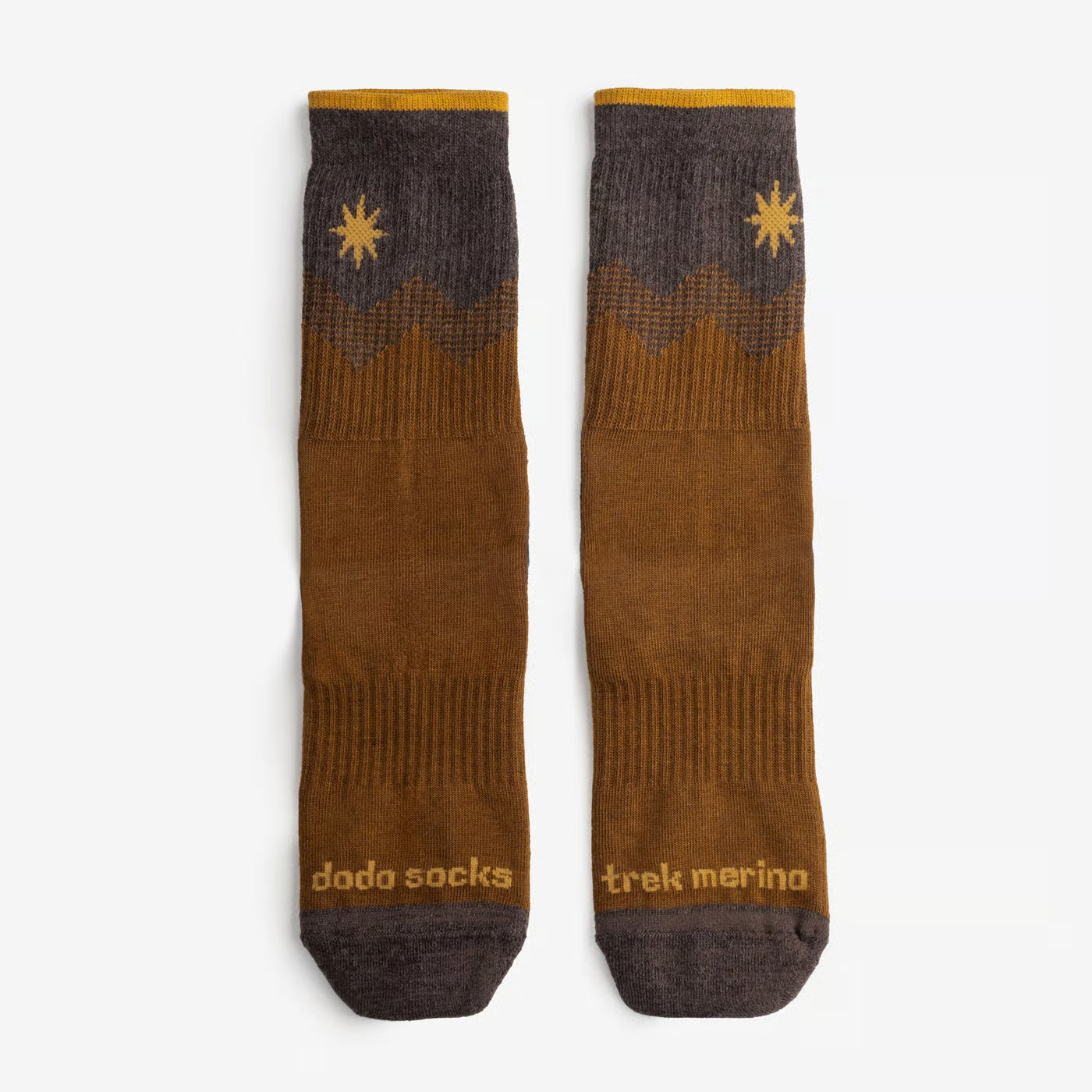 hiking merino wool socks folded