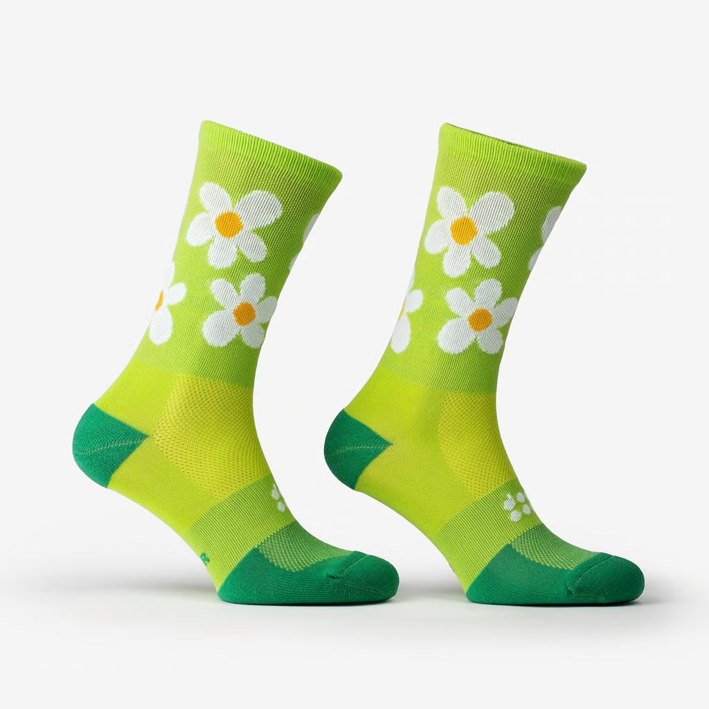 flower lover performance running socks