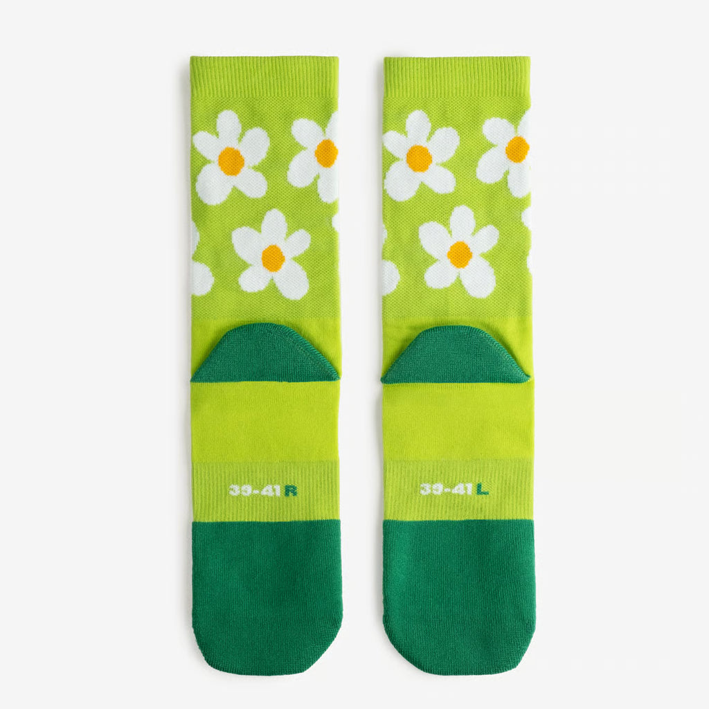 flower lover performance running socks