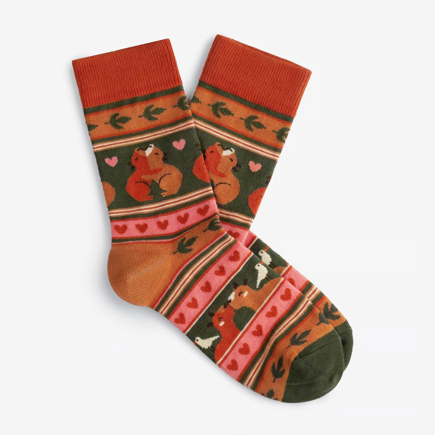 you make me capy funny patterned cotton crew socks