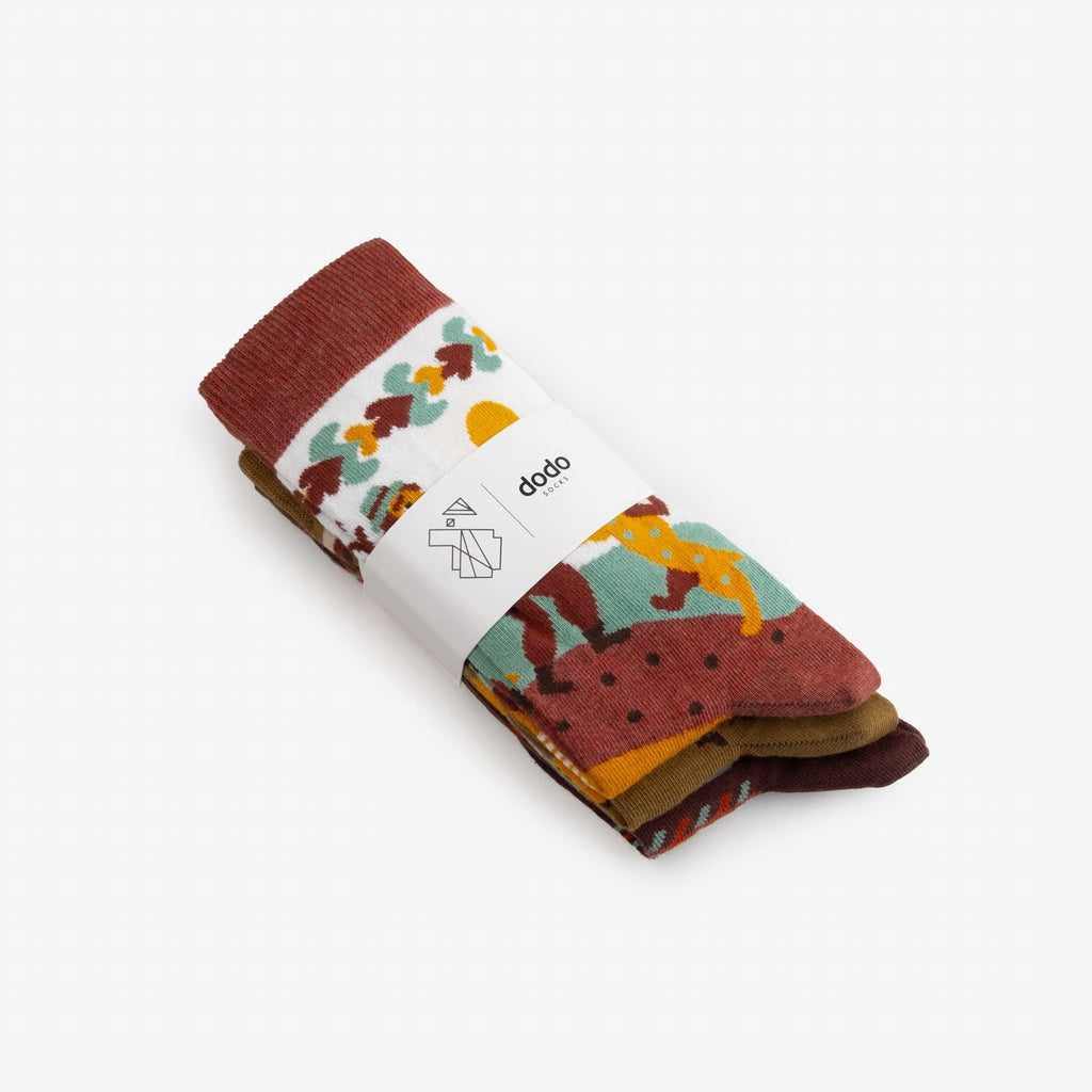 keramika cotton crew socks folded
