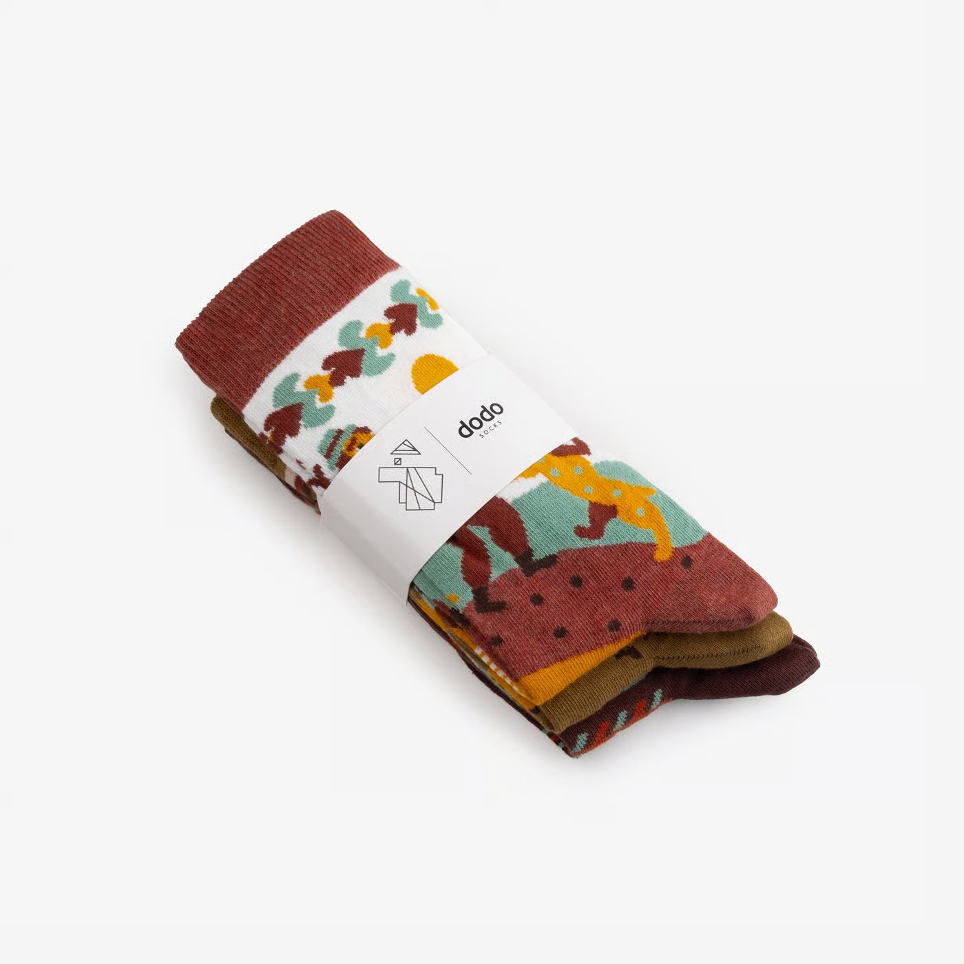 keramika cotton crew socks folded
