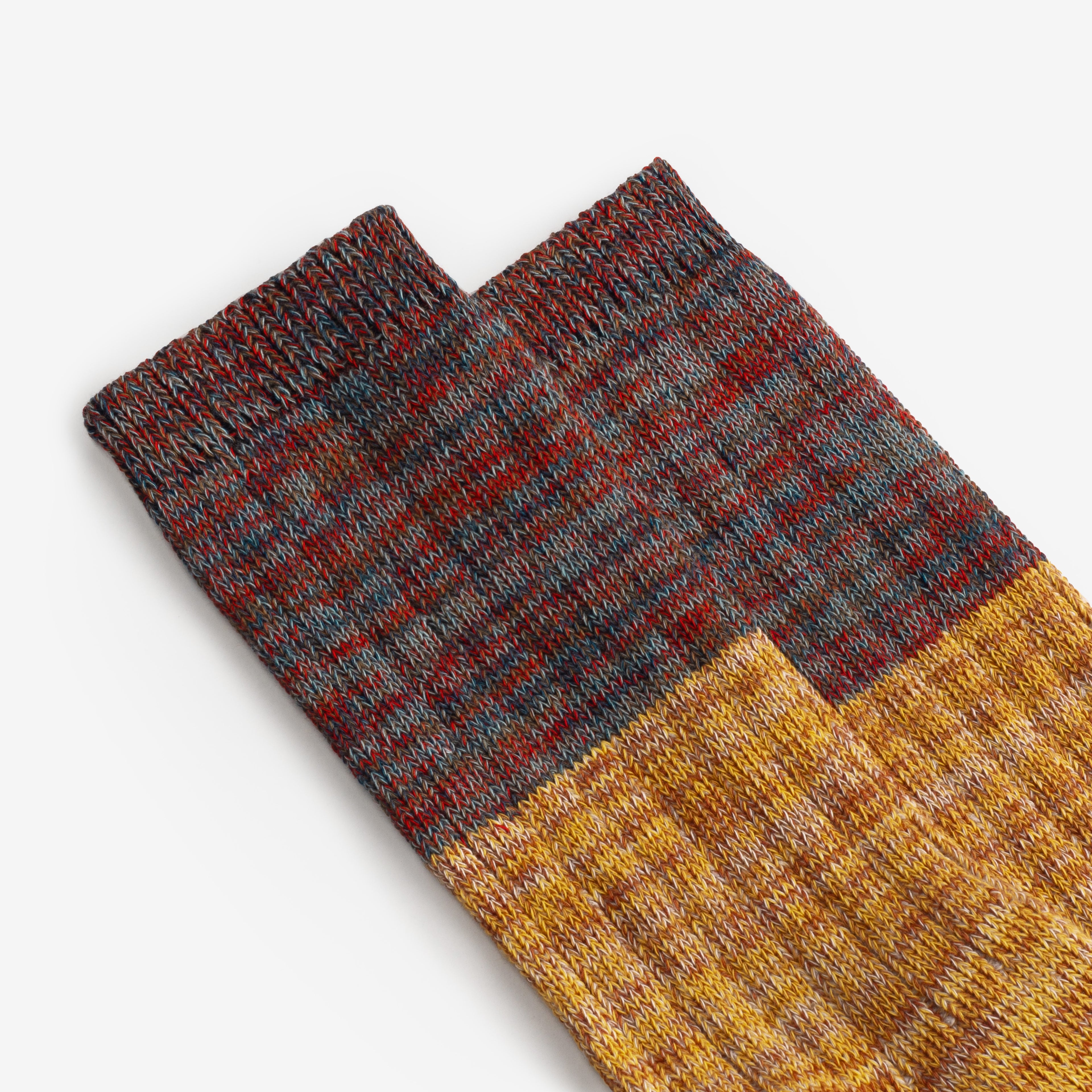 textured knit cotton crew socks rosehip detail