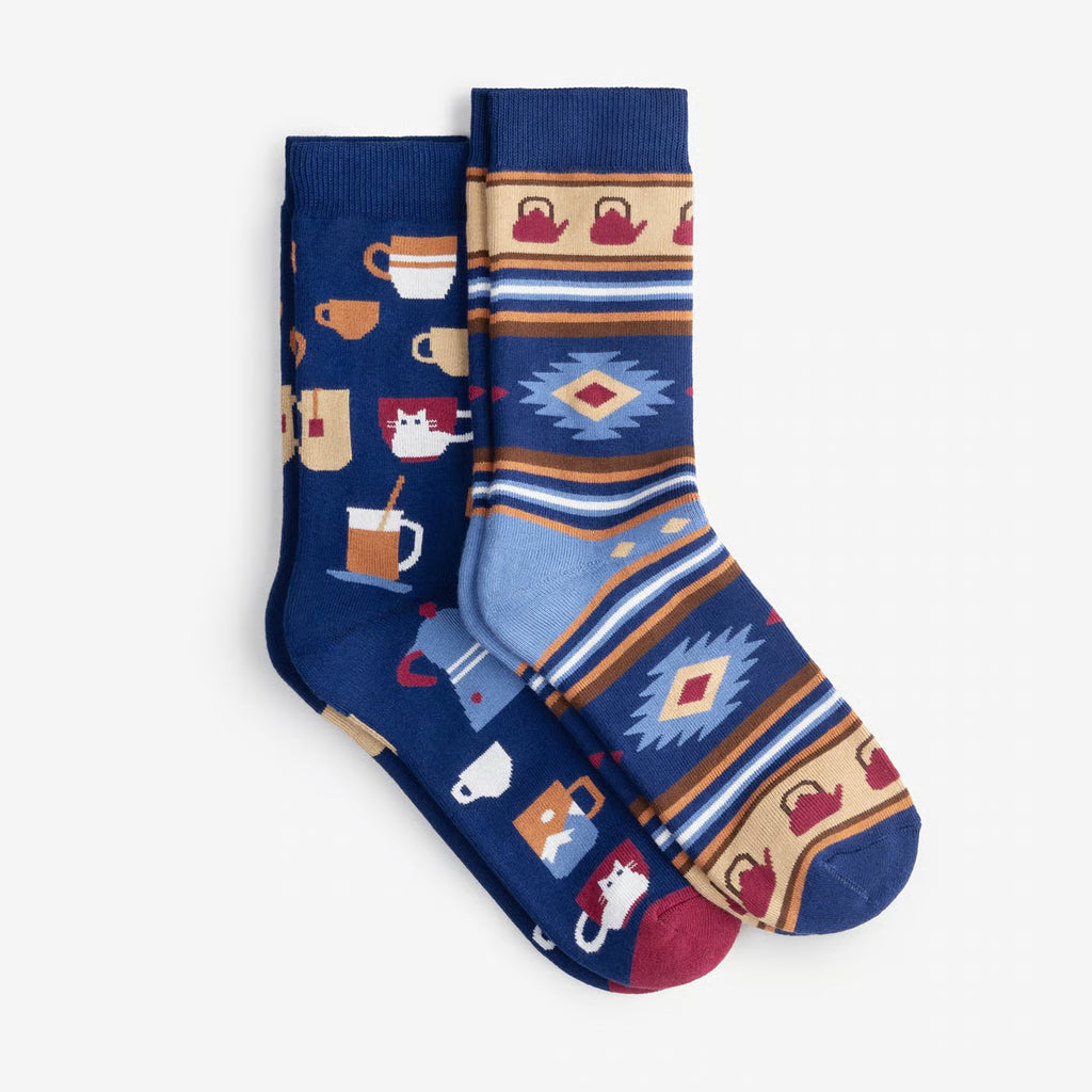 warm cotton crew socks winter 2 pack