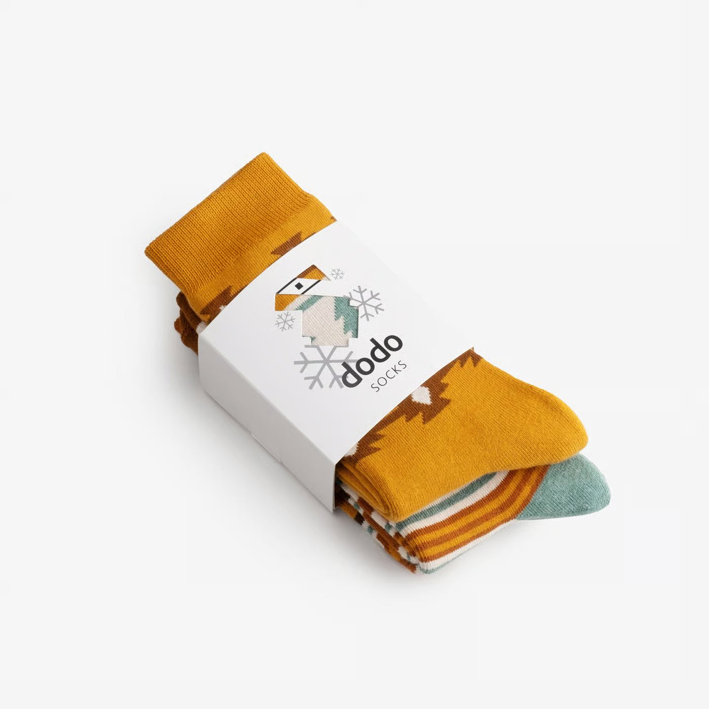 golden grove warm cotton crew socks folded