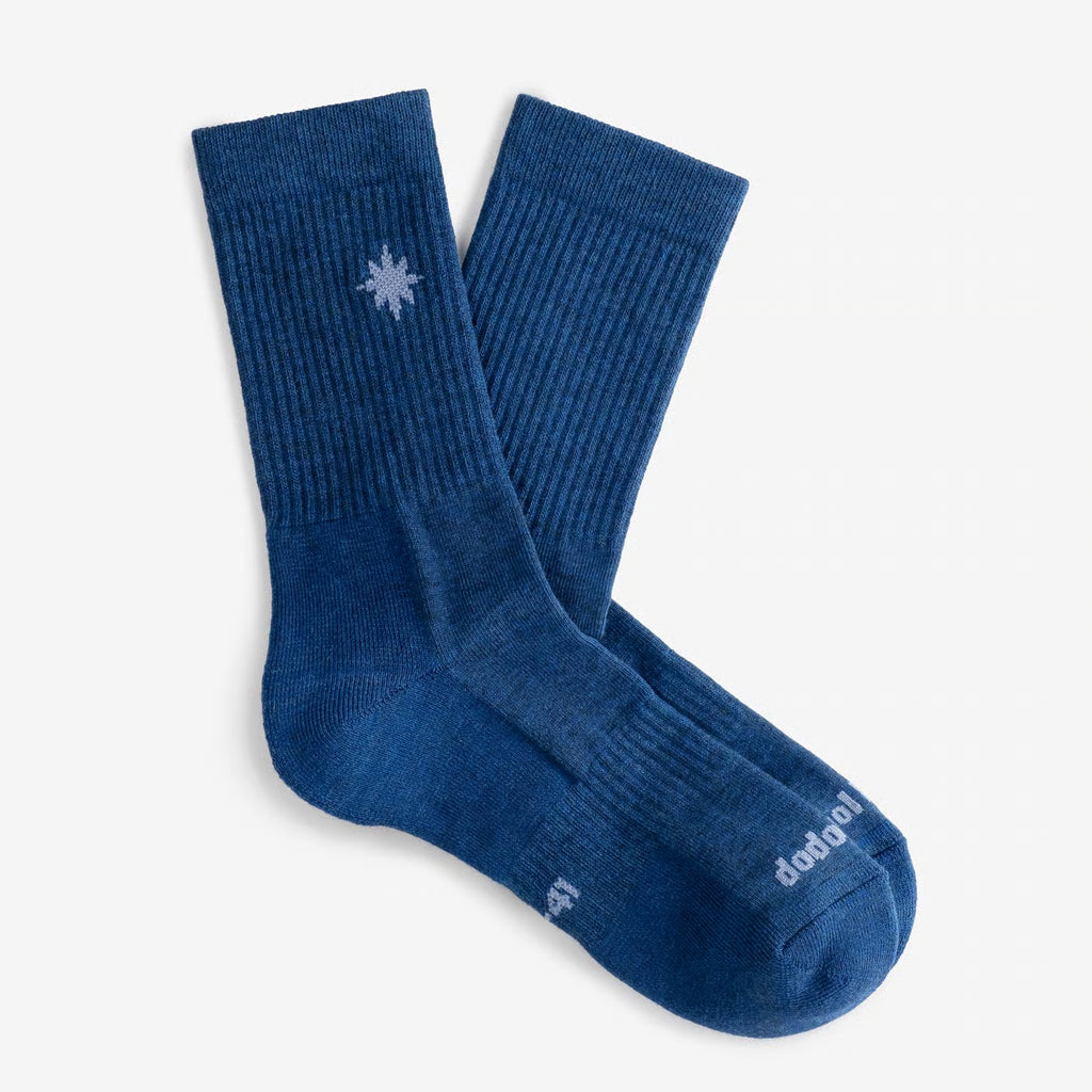 hiking wool blend socks folded