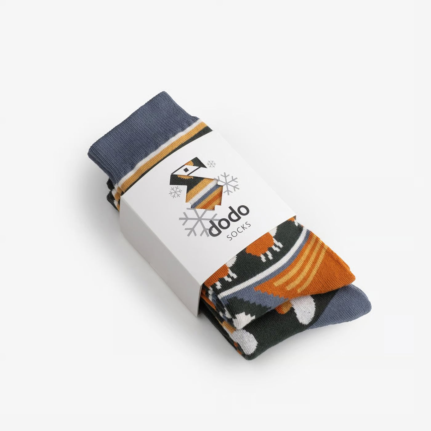 rustle winter cotton socks folded